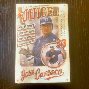 Autographed copy of Juiced by Jose Canseco